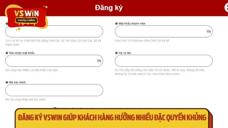 Đăng ký vswin giúp khách hàng hưởng nhiều đặc quyền khủng