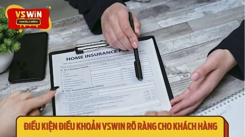 Điều kiện điều khoản Vswin rõ ràng cho khách hàng
