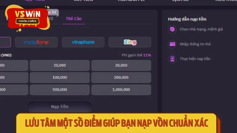Lưu tâm một số điểm giúp bạn nạp vốn chuẩn xác