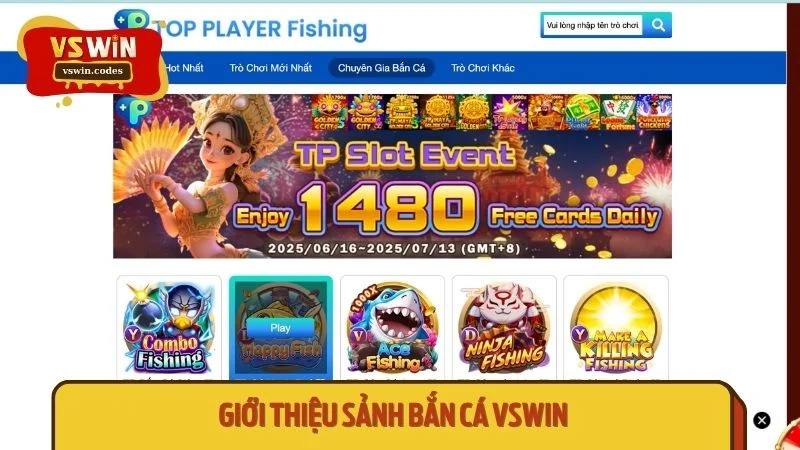 Tham gia bắn cá Vswin – cơ hội làm giàu trong tầm tay