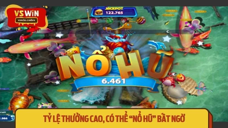 Tỷ lệ thưởng siêu cao, nhận thưởng khủng chỉ bằng một phát bắn chuẩn