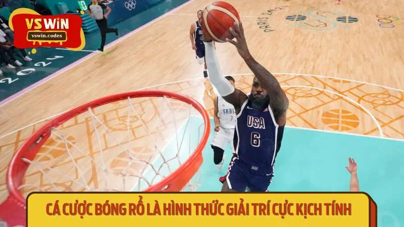 Cá cược bóng rổ là hình thức giải trí cực kịch tính