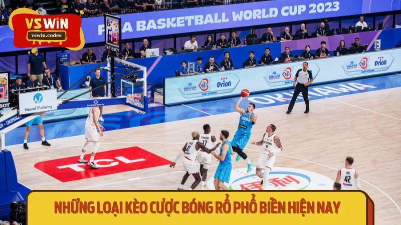 Những loại kèo cược bóng rổ phổ biến hiện nay