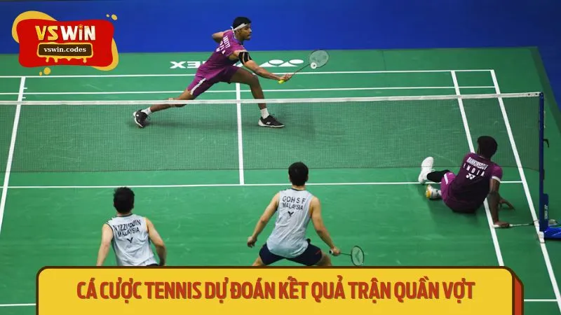Cá cược tennis dự đoán kết quả trận quần vợt
